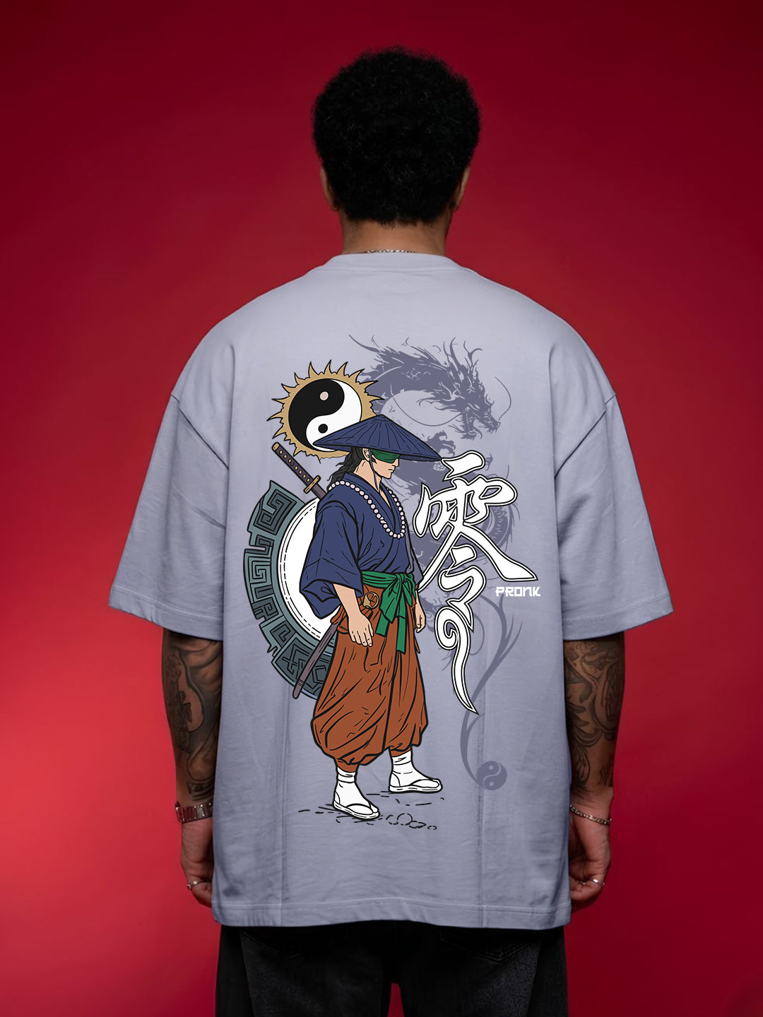 IMPERIAL SHADE Men Oversized T-Shirt