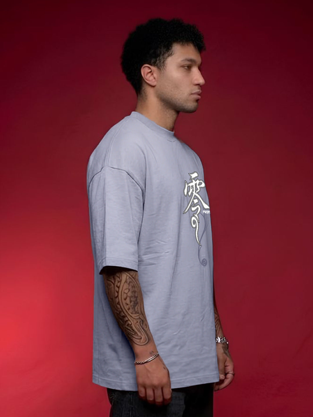 IMPERIAL SHADE Men Oversized T-Shirt