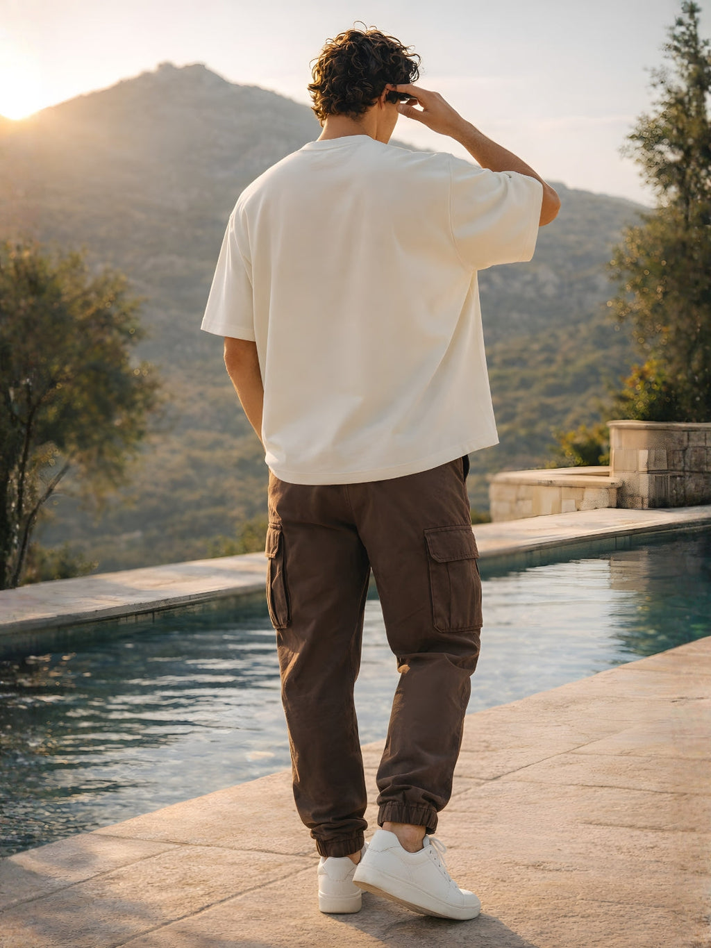 STILL STRONG Men Printed Oversized T-Shirt