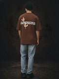 Mandala Roots Printed Men Premium Oversized T-Shirt