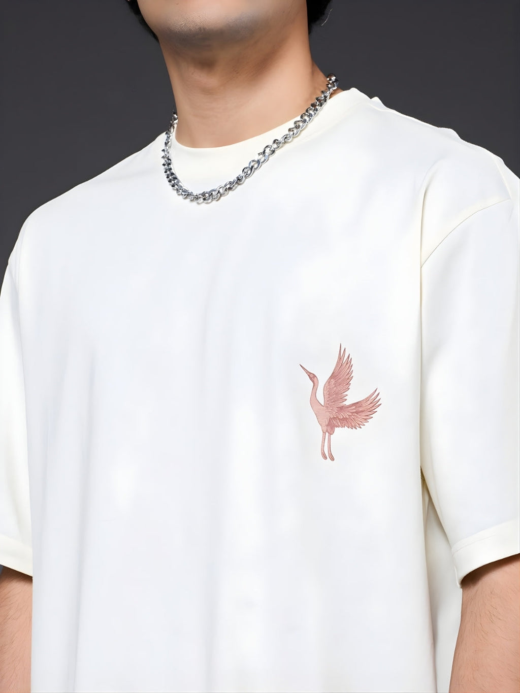 Mandala Roots Printed Men Premium Oversized T-Shirt