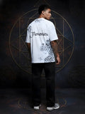 Memories Puff Printed Men Premium Oversized T-Shirt