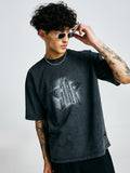 Men Premium Retro Wash Oversized Terry T-shirt